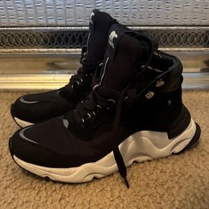 Sorel Women's Black and White Sneakers